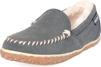 Minnetonka Womens Tempe Slipper In Grey
