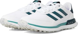 adidas Golf S2G 24 Spikeless Golf Shoes Mens Shoes Footwear White/Aurora Ivory/Preloved Teal : 11.5 D - Medium, Synthetic/Textile