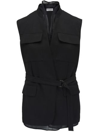 ベスト・ジレ BRUNELLO CUCINELLI 'Shiny Zipper Pull' vest Brunello cucinelli 'shiny zipper pull' vest available on