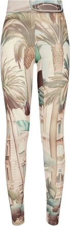 Philipp Plein Leggings Racing - Toni neutri