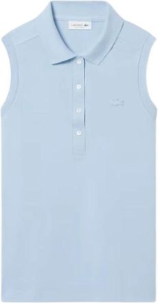 Lacoste Donna, Top, Blu, XS, new