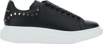 Alexander McQueen Black Leather Sneakers