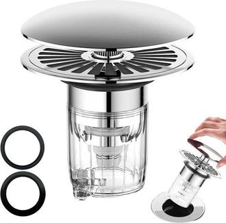 OEM Tap&oacute;n De Desag&uuml;e Universal De Cobre Para Lavabo (34-40 Mm)