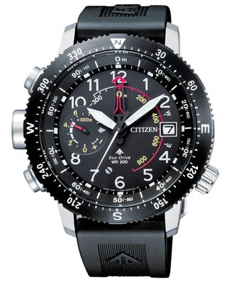 Citizen Promaster Mens Black Watch BN4044-15E Rubber - One Size