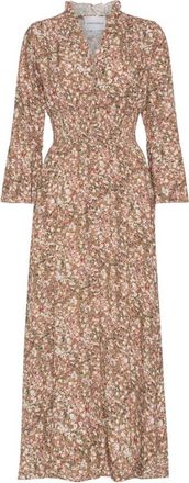 Americandreams Sally Long Dress - Dames - Casual kleedjes - Veelkleurig - L - Kleedjes