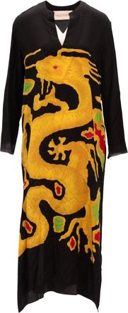 Valentino Garavani Dames, Jurken, Zwart, Maat: XS Wol