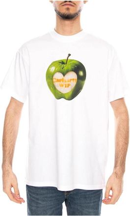 Carhartt Work in Progress S/S Spoiled T-Shirt - Heren - T-shirts - Wit - L - Katoen - Tops