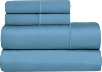 Superior 650 Thread Count Embroidered Egyptian Cotton Deep Pocket Sheet Set