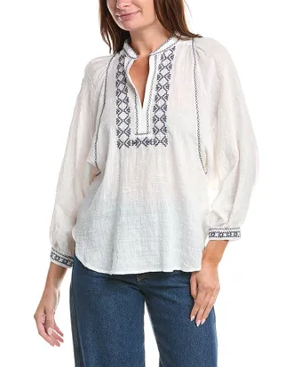 Max Studio Side Tab Button Front Shirt
