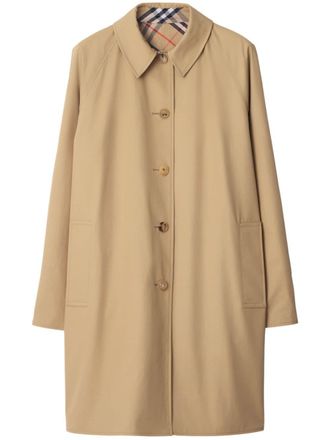 Burberry Trench reversibile a quadri - Toni neutri