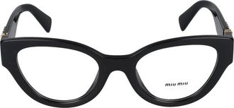 Miu Miu Glasses, female, Black, Size: 52 MM MU 01Vv Optical Frame