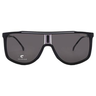 Carrera Polarized Grey Browline Mens Sunglasses CARRERA 1056/S 008A/M9 61