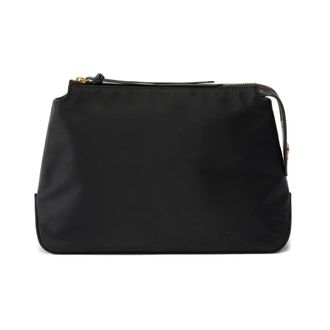 Pinko Beauty Case Classic Nylon+PU - Dames - Toilettassen - Zwart - ONE Size - Nylon - Tassen