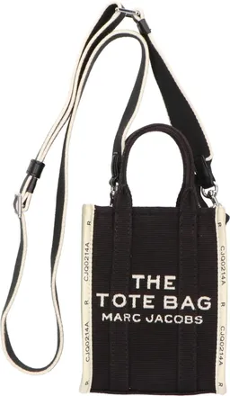 Marc Jacobs Black Canvas Tote Bag (Pre-Owned)