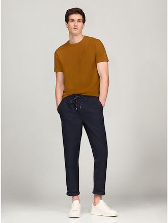 Tommy Hilfiger Mens Everyday Pocket T-Shirt - Brown - XXL