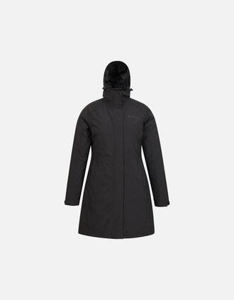 Mountain Warehouse Womens Mountain Warehouse Womens/Ladies Alaskan Long 3 In 1 Jacket - Black - Size: 12