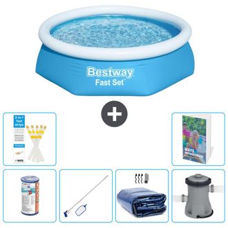 Bestway Piscina Bestway Fast Set Redonda - 244x61 Cm - 7-piezas S20