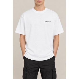Off-white Mens White Cotton Oversized Shirt, Size XXL