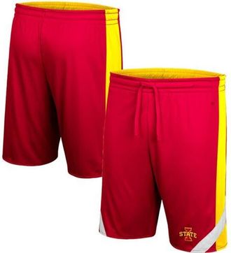 Colosseum Mens Colosseum Cardinal/Gold Iowa State Cyclones Am I Wrong Reversible Shorts at Nordstrom, Size X-Large