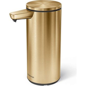 Simplehuman 9 oz. rechargeable liquid sensor pump in Brass at Nordstrom