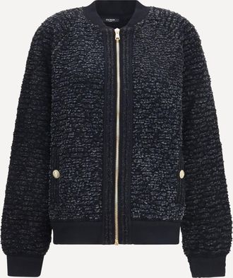 Balmain Giacca con zip e dettagli con paillettes Woman 36