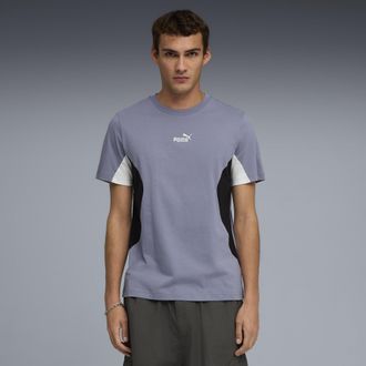 Puma T-shirt Essentials Block da uomo, Abbigliamento, Grigio, XXL
