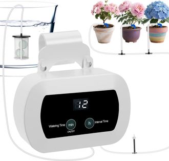 OEM Kit De Riego Por Goteo Autom&aacute;tico Con Temporizador Para 10 Plantas En Maceta, Sistema De Riego Autom&aacute;tico, Conjunto De Riego Autom&aacute;tico Para Jardines 