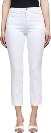 L'agence Sada Ankle Slim Jeans in Blanc at Nordstrom, Size 25