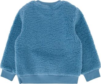 Stella McCartney Boys Character-Print Fleece Sweatshirt Blue Polyester Sweater