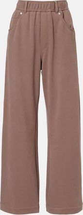 Brunello Cucinelli Pantaloni sportivi in cotone