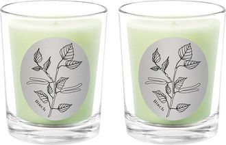 Qualitas Birch Two Scented Beeswax Candle Set