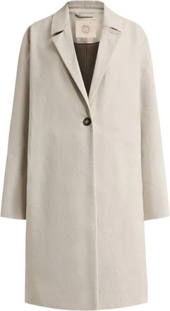 12 Storeez single-breasted coat - Neutrals