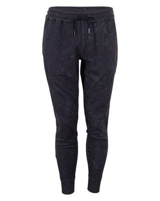 Lords of Harlech Jay Brushed Interlock Jogger Pant in Montgat Paisley Black at Nordstrom, Size Xx-Large