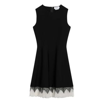 Alexander McQueen Alexander McQueen, Short Dresses, female, Black, Size: S Short Womens Dress