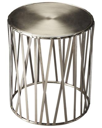 Butler Butler Specialty Company Kruse Iron 15.5In Drum Table