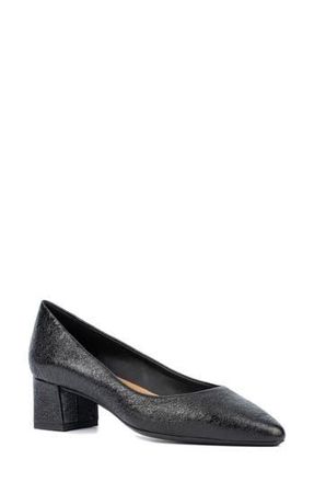 Aquatalia Pasha Weatherproof Pointed Toe Pump in Black at Nordstrom Rack, Size 9.5