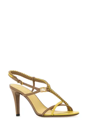 Fendi Cammello+polline Sandali Sandal
