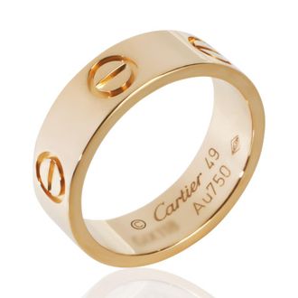 Cartier Pre-Owned Cartier Yellow Gold Love Ring