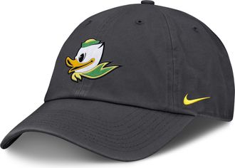Nike Oregon Club Nike Mens College Adjustable Hat in Grey | NC0106FUON-KKE