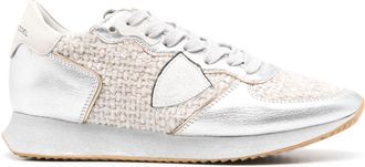 Philippe Model Mondial sneakers - women - Leather - 40 - Grey