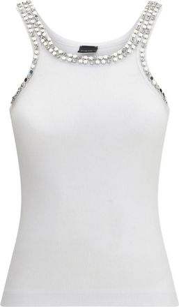 Pinko Studded Ribbed Vest