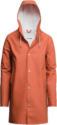 Stutterheim Stockholm Rain Regenjas - Dames - Regenjassen - Oranje - XS - Katoen - Jassen