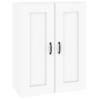 vidaXL Armario Colgante De Pared Blanco 69,5x32,5x90 Cm Vidaxl