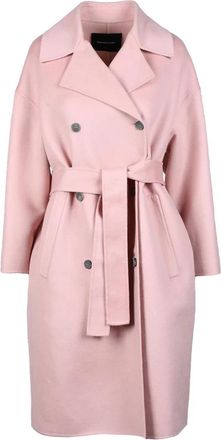 Fabiana Filippi Wool Cashmere Coat - Pink
