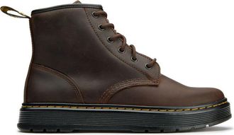 Dr. Martens Mens Dr Brookline Soft Chukka Boots - Brown Leather - Size UK 11