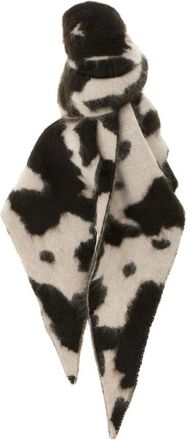 Guest In Residence Grizzly Cow Print Wild Rag Scarf - - Accessories - Donna - Multicolore - ONE SIZE