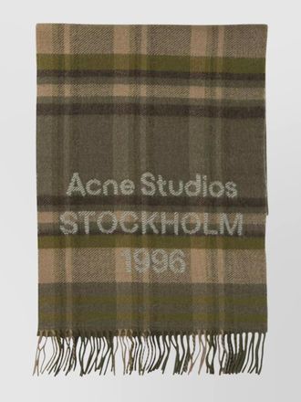 Acne Studios wool scarf