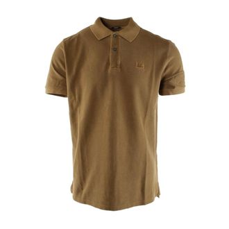 C.P. Company Polo Shirts, male, Brown, Size: 2XL Resist Dyed Polo