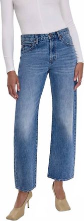 Pistola Denim Lexi Bowed Straight Leg Jeans In Metropolis