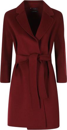 Max Mara Mujer, Abrigos, Rojo, Talla: 3XS